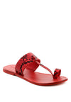 LEONA THONG FLAT SANDALS | Shoes | Rag Company