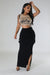 Sleveless Two Piece Set | APPAREL, CCPRODUCTS, NEW ARRIVALS, SETS, Taupe | Bodiied
