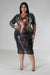 Long Sleeve Stretch Dress | CCPRODUCTS, Multi, NEW ARRIVALS, PLUS SIZE, PLUS SIZE DRESSES | Bodiied